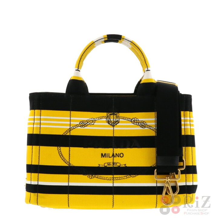 楽天市場】【中古】PRADA （プラダ） ﾐﾆｶﾅﾊﾟ 2WAY ﾄｰﾄﾊﾞｯｸﾞ バッグ 