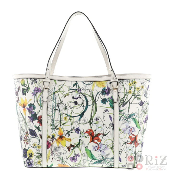 楽天市場】【中古】GUCCI （グッチ） ﾌﾛｰﾗ ｲﾝﾌｨﾆﾃｨ ﾄｰﾄﾊﾞｯｸﾞ バッグ 