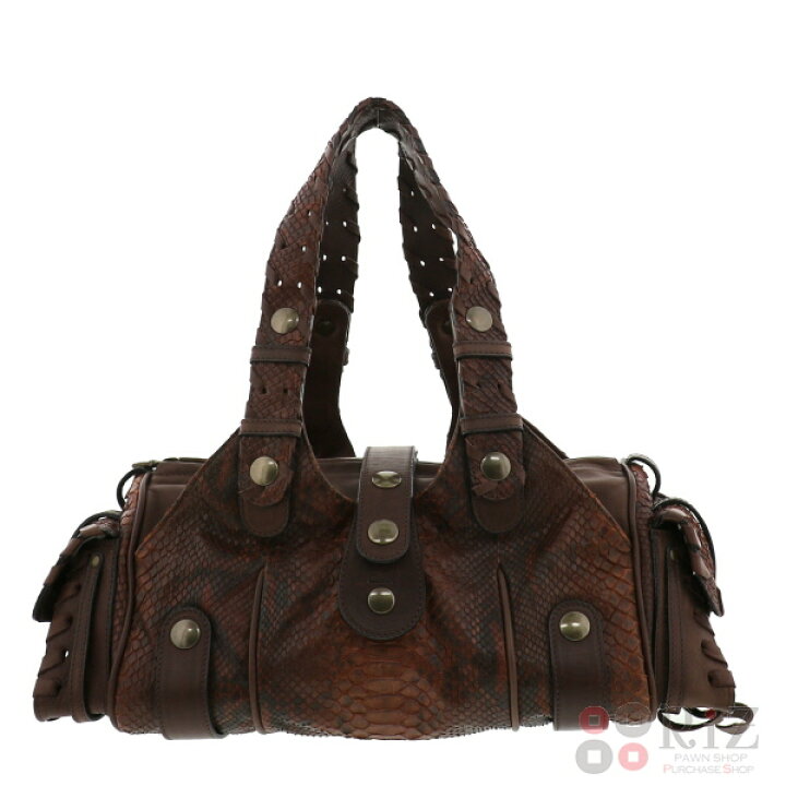 楽天市場】【中古】CHLOE （クロエ） ｼﾙﾍﾞﾗｰﾄﾞ ﾊﾟｲｿﾝ バッグ 
