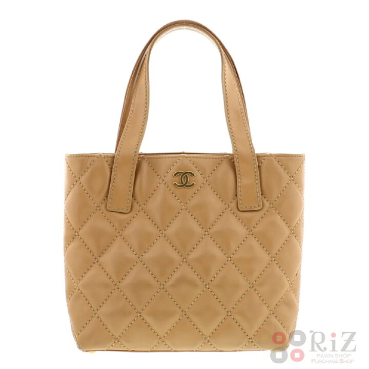 楽天市場】【即日発送】【中古】 CHANEL (シャネル) ワイルドステッチ トート