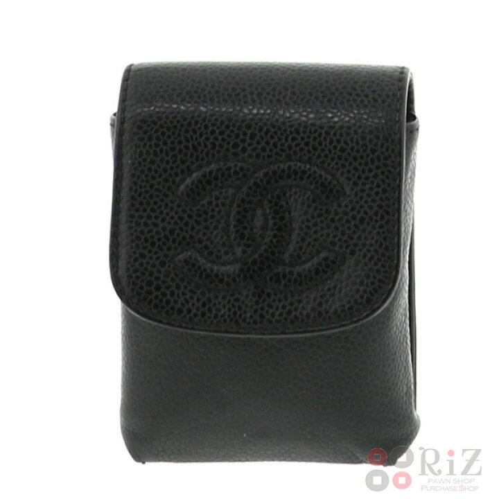楽天市場】【中古】CHANEL （シャネル） ｷｬﾋﾞｱｽｷﾝ ｼｶﾞﾚｯﾄｹｰｽ 小物 ﾀﾊﾞｺ 