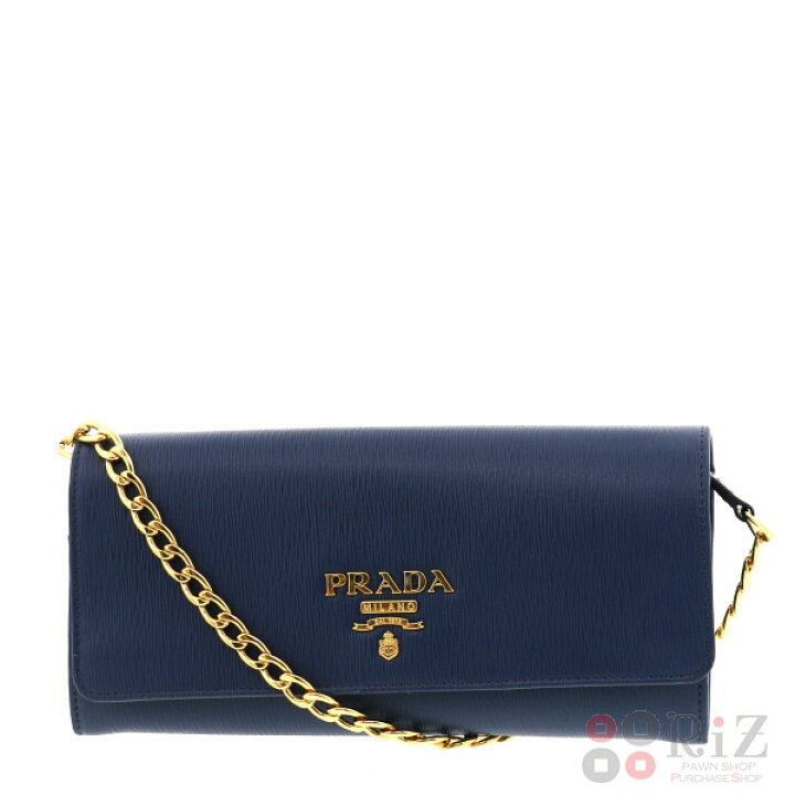 楽天市場】【即日発送】【美品】【中古】 PRADA （プラダ） ﾁｪｰﾝｳｫﾚｯﾄ  