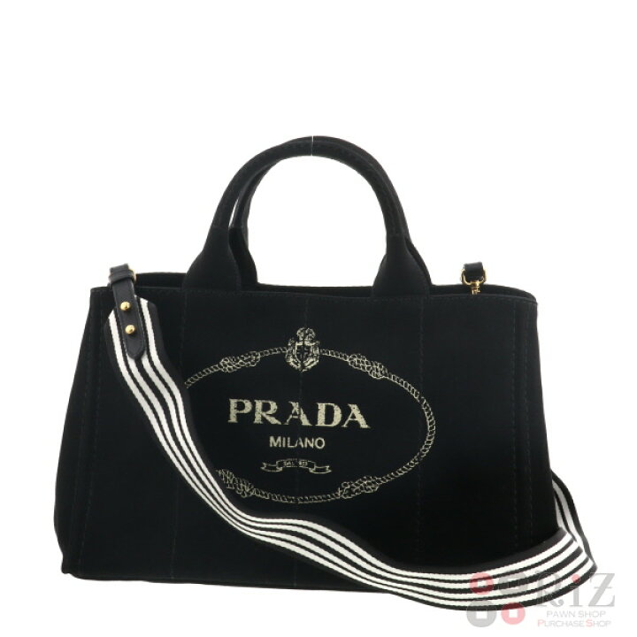 楽天市場】【即日発送】【美品】【中古】 PRADA （プラダ） ｶﾅﾊﾟ 2WAY 