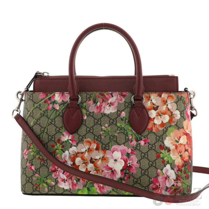 楽天市場】【中古】GUCCI （グッチ） GGﾌﾞﾙｰﾑｽ ｷｬﾝﾊﾞｽ ﾄｰﾄﾊﾞｯｸﾞ バッグ  