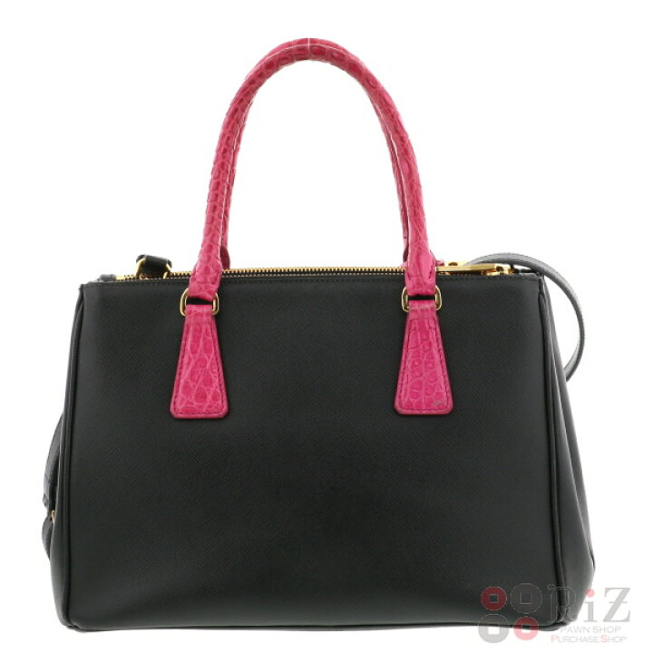 楽天市場】【中古】 PRADA （プラダ） ｶﾞﾚﾘｱ ｸﾛｺﾊﾝﾄﾞﾙ 2WAYｼｮﾙﾀﾞｰﾊﾞｯｸﾞ 