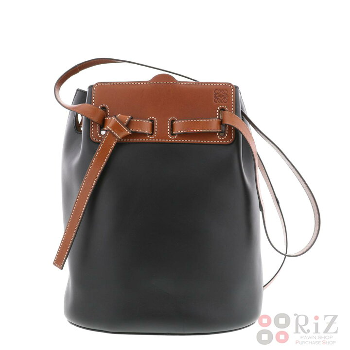 楽天市場】【お値下げ品】【中古】【巾着】 LOEWE （ロエベ） ﾗｿﾞﾊﾞｹｯﾄ 