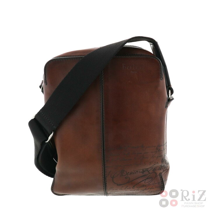 楽天市場】【美品】【中古】Berluti （ﾍﾞﾙﾙｯﾃｨ） ﾓﾉﾘｽPM ｶﾘｸﾞﾗﾌｨ 