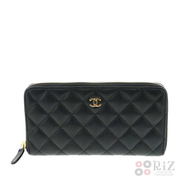 楽天市場】【中古】CHANEL （シャネル） ﾗｳﾝﾄﾞﾌｧｽﾅｰ長財布 財布 長財布  