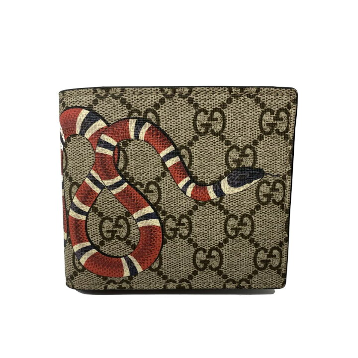 楽天市場】【最終値下げ】【中古】GUCCI （グッチ） ｽﾈｰｸﾌﾟﾘﾝﾄ ｺｲﾝ  