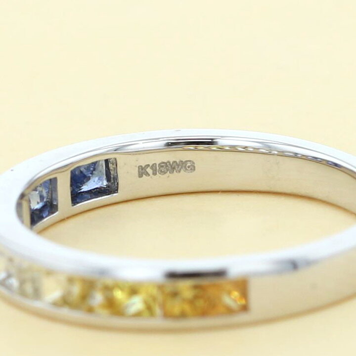 楽天市場】【お値下げ品】【中古】夏樹陽子 K18WG ﾙｼｵﾗ ｻﾌｧｲｱﾘﾝｸﾞ 