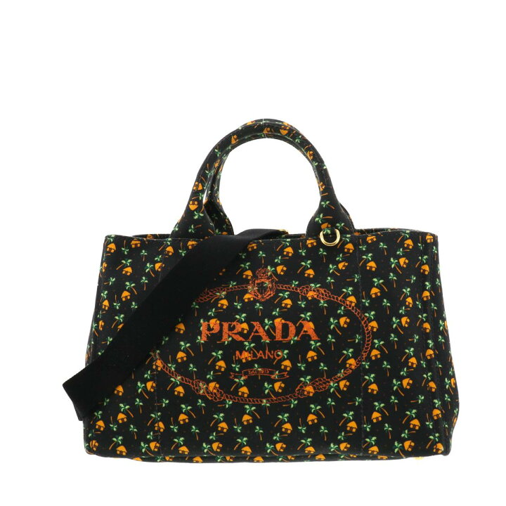 楽天市場】【お値下げ品】【中古】PRADA （プラダ） ｶﾅﾊﾟ 2WAY ﾄｰﾄ  
