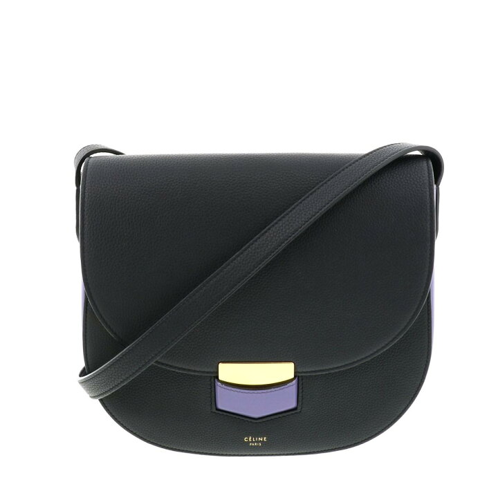 楽天市場】【中古】 CELINE セリーヌ トロッター ミディアム 