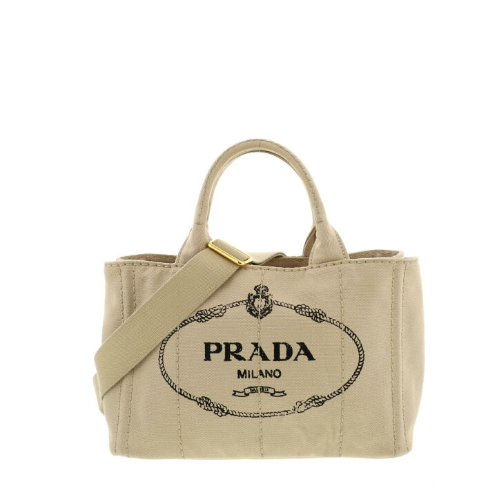 楽天市場】【中古】PRADA プラダ カナパ ミニ 2WAY ショッピングバッグ 