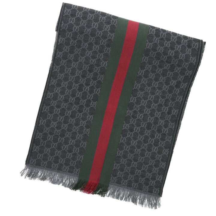 楽天市場】【最終値下げ】【中古】GUCCI グッチ GGパターン マフラー  
