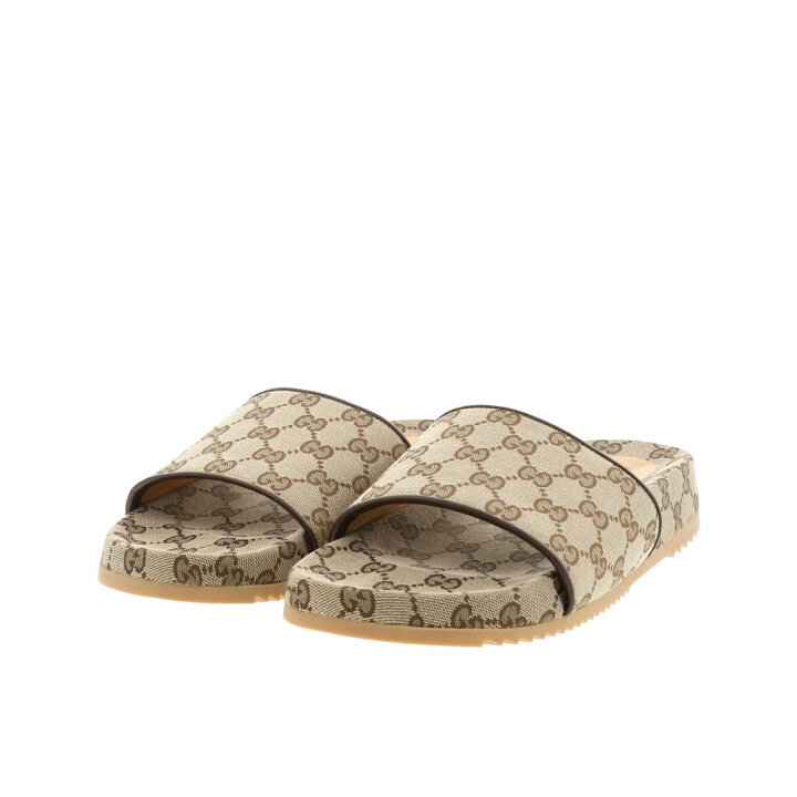 楽天市場】【中古】 GUCCI （グッチ） GGｷｬﾝﾊﾞｽ ｻﾝﾀﾞﾙ 未使用 624695  