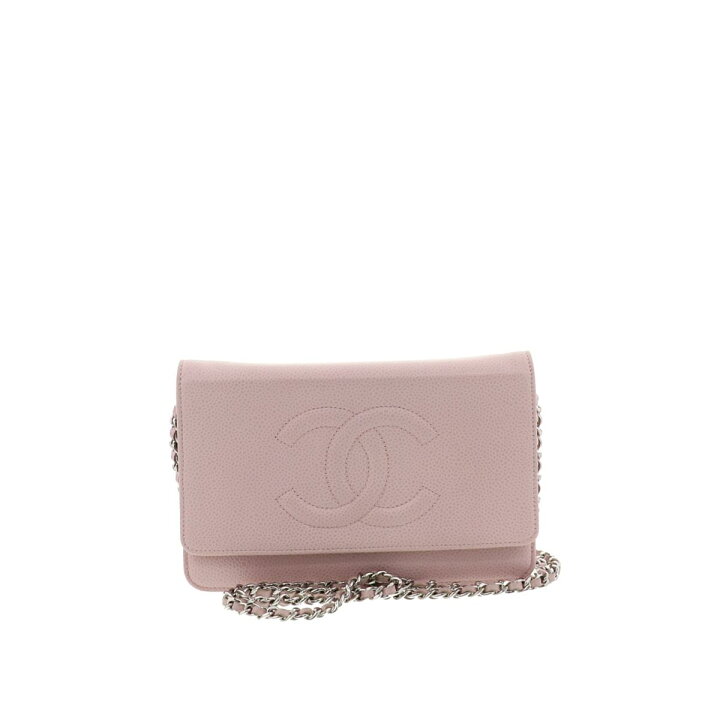 楽天市場】【美品】CHANEL シャネル ココマーク キャビアスキン  