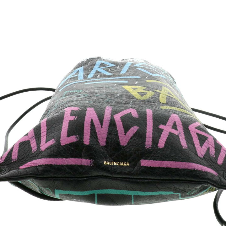 楽天市場】【中古】BALENCIAGA バレンシアガ ドローストリング バック 