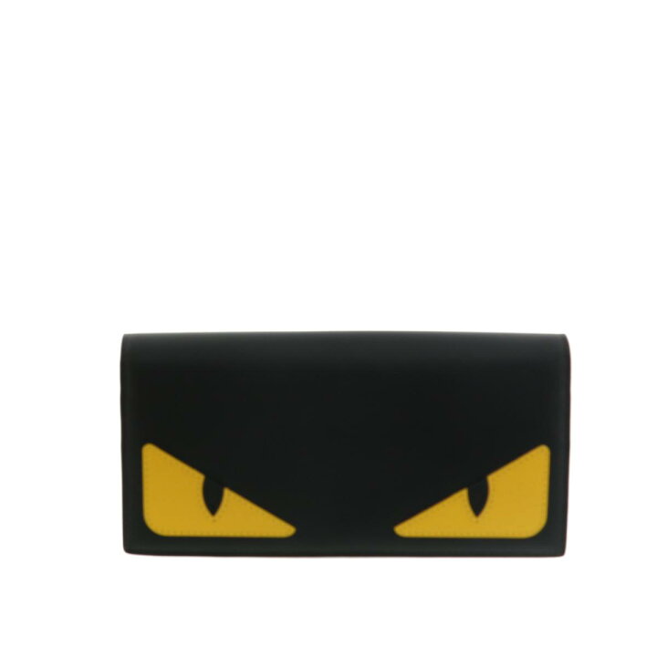 楽天市場】【美品】【中古】FENDI フェンディ モンスター 二つ折り長 