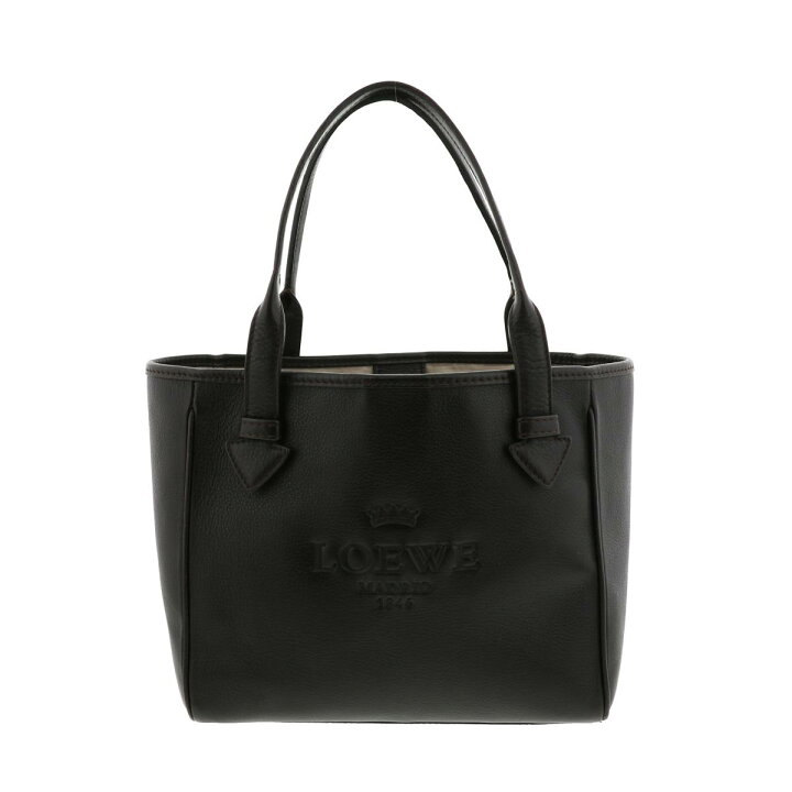 楽天市場】【中古】LOEWE ロエベ ヘリテージ トートバッグ ブラウン  