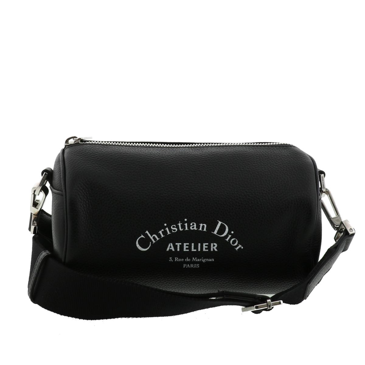 【お値下げ・SALE】 【即日発送・水曜定休日・木曜発送】【美品】【オススメ】Christian Dior （クリスチャンディオール） ｱﾄﾘｴ  ﾛｰﾗｰﾊﾞｯｸﾞ バッグ ショルダー/メッセンジャーバッグ ｱﾄﾘｴﾛｰﾗｰ Black／ﾌﾞﾗｯｸ | PAWNSHOP　ＲｉＺ