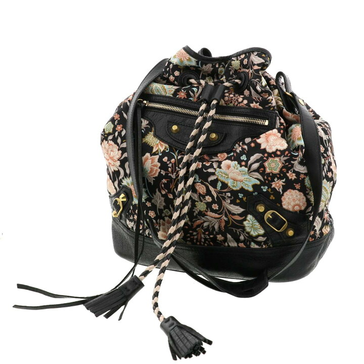 楽天市場】【中古】BALENCIAGA バレンシアガ 花柄 ショルダーバッグ 