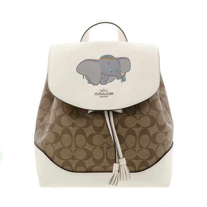 楽天市場】【中古】 COACH （コーチ） Disney ﾀﾞﾝﾎﾞ ﾊﾞｯｸﾊﾟｯｸ バッグ  