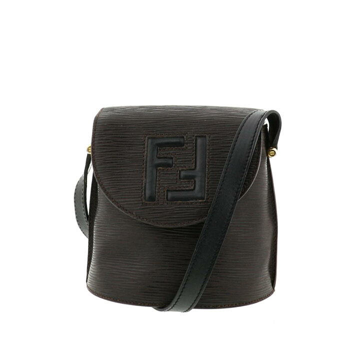 楽天市場】【中古】FENDI フェンディ ミニショルダーバッグ型押し  