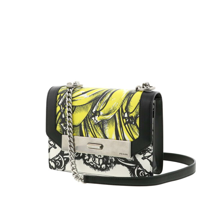 楽天市場】【美品】PRADA プラダ 総柄 チェーン ショルダーバッグ [ROH 