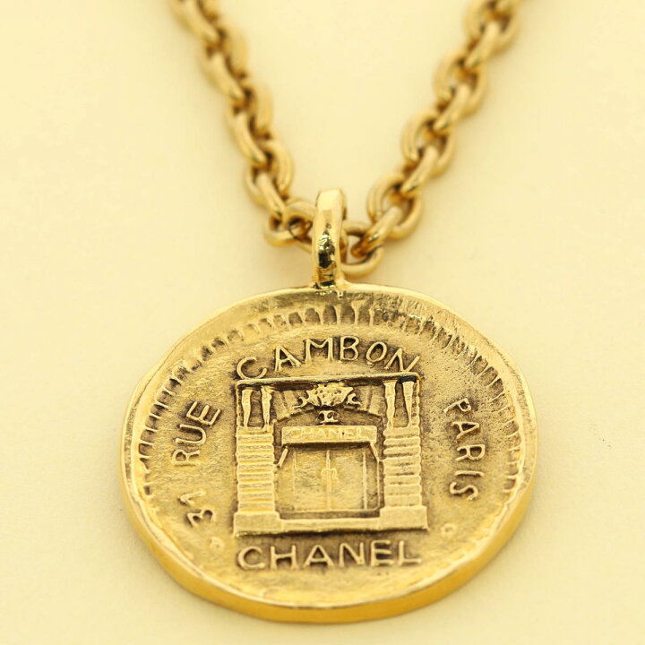 楽天市場】【中古】 CHANEL シャネル ヴィンテージ カンボン コイン  
