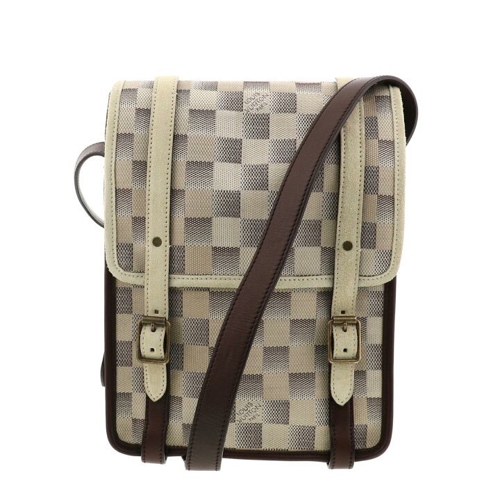 楽天市場】【美品】LOUIS VUITTON ルイヴィトン ダミエ ルン トロター 