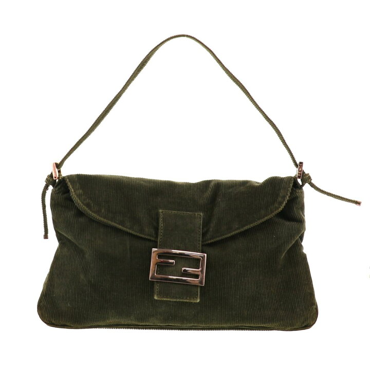 楽天市場】【中古】FENDI フェンディ コーデュロイ ショルダーバッグ 
