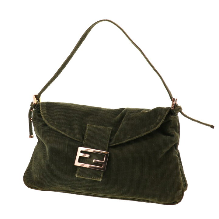 楽天市場】【中古】FENDI フェンディ コーデュロイ ショルダーバッグ 