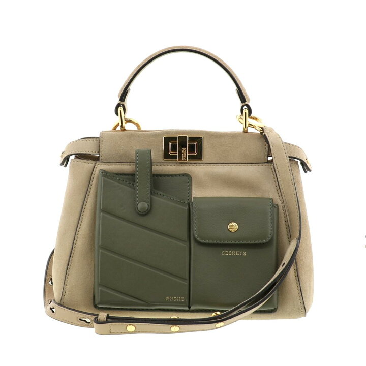 楽天市場】【SALE品】【美品】FENDI フェンディ ピーカブー 2WAY 