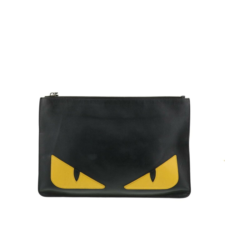 楽天市場】【中古】 FENDI （フェンディ） ﾓﾝｽﾀｰ ｸﾗｯﾁﾊﾞｯｸﾞ バッグ  