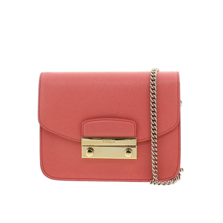 楽天市場】【中古】FURLA フルラ メトロポリス チェーンショルダー 