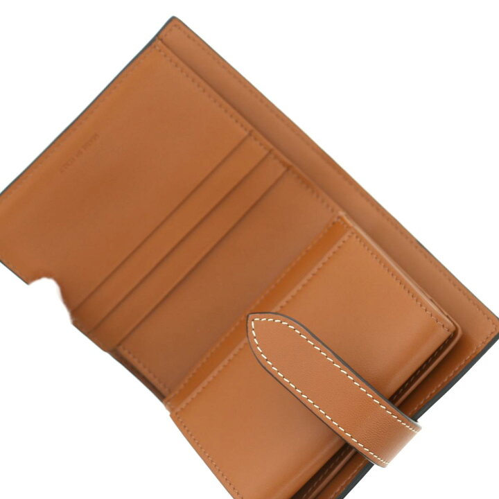 【即日発送・水曜定休日・木曜発送】【美品】【オススメ】【RI】CELINE (セリーヌ) ミディアム トリオンフキャンバス ストラップウォレット 財布 二つ折り財布(小銭入有) トリオンフ Brown/ブラウン 10B642 used:A | PAWNSHOP RiZ