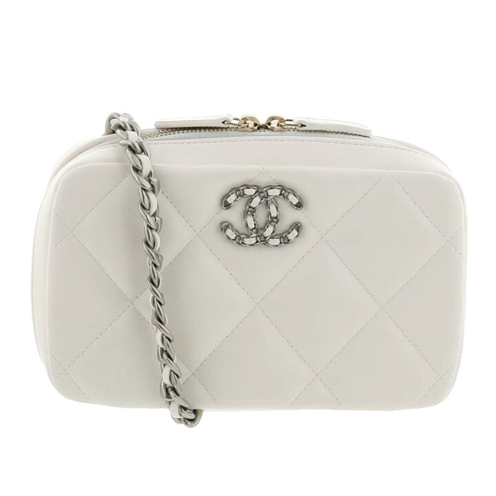 Chanel シャネルショルダーバッグホワイト最終値下げ