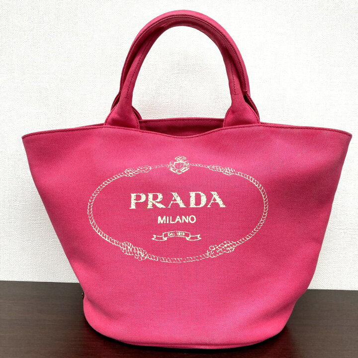 楽天市場】【大特価SALE】【中古】 PRADA （プラダ） ｶﾅﾊﾟ ﾄｰﾄﾊﾞｯｸﾞ 