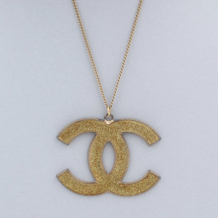 楽天市場】【最終値下げ】CHANEL （シャネル） ｺｺﾏｰｸ ｺﾞｰﾙﾄﾞﾗﾒ ﾈｯｸﾚｽ  