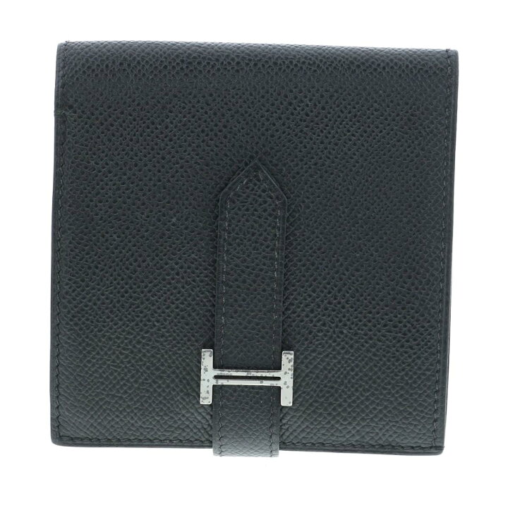 楽天市場】【中古】 HERMES （エルメス） ﾍﾞｱﾝ ﾚｸﾄﾍﾞﾙｿ 財布 三つ折り 