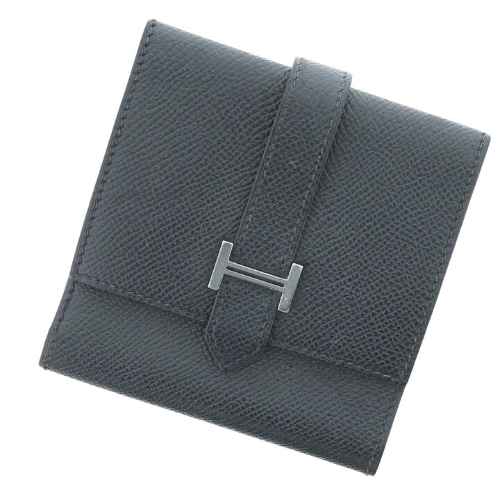 楽天市場】【中古】 HERMES （エルメス） ﾍﾞｱﾝ ﾚｸﾄﾍﾞﾙｿ 財布 三つ折り 