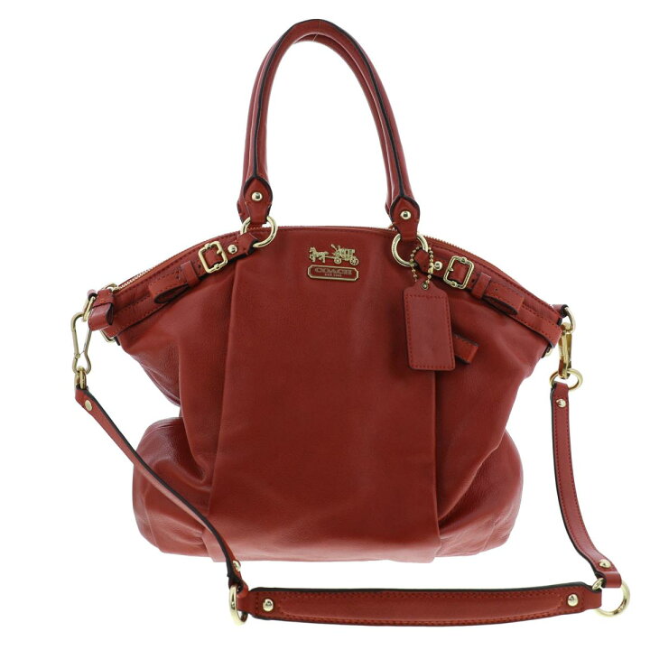 楽天市場】【中古】COACH （コーチ） ﾏﾃﾞｨｿﾝﾚｻﾞｰﾘﾝｼﾞｰｻｯﾁｪﾙ バッグ 