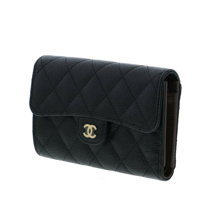 楽天市場】CHANEL シャネル 財布 未使用 三つ折り財布 AP0232 Y01864  