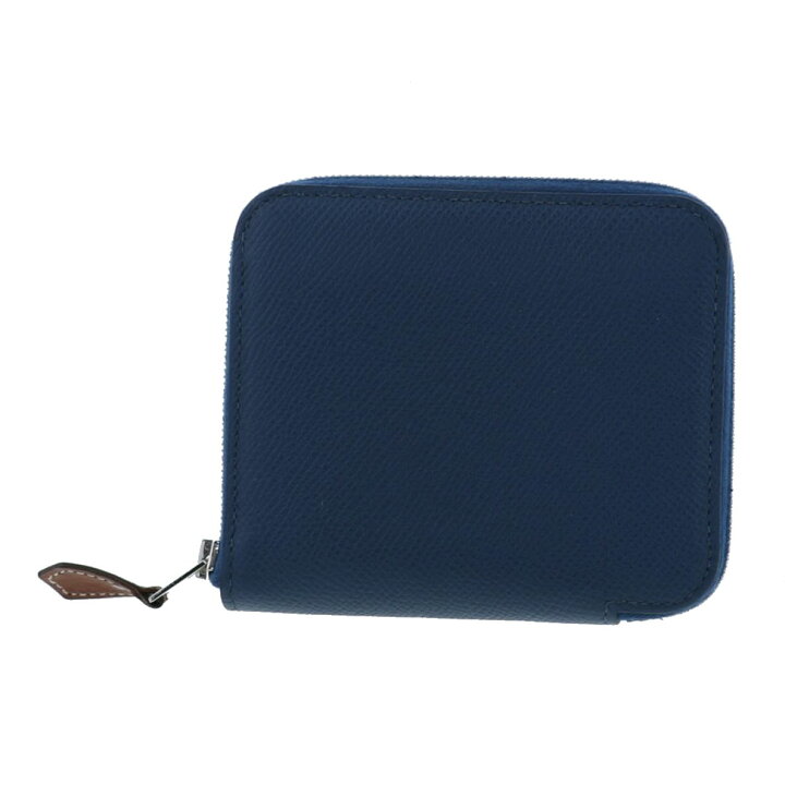 楽天市場】【中古】 HERMES （エルメス） ｱｻﾞｯﾌﾟ ｼﾙｸｲﾝ ｺﾝﾊﾟｸﾄ 財布 二  