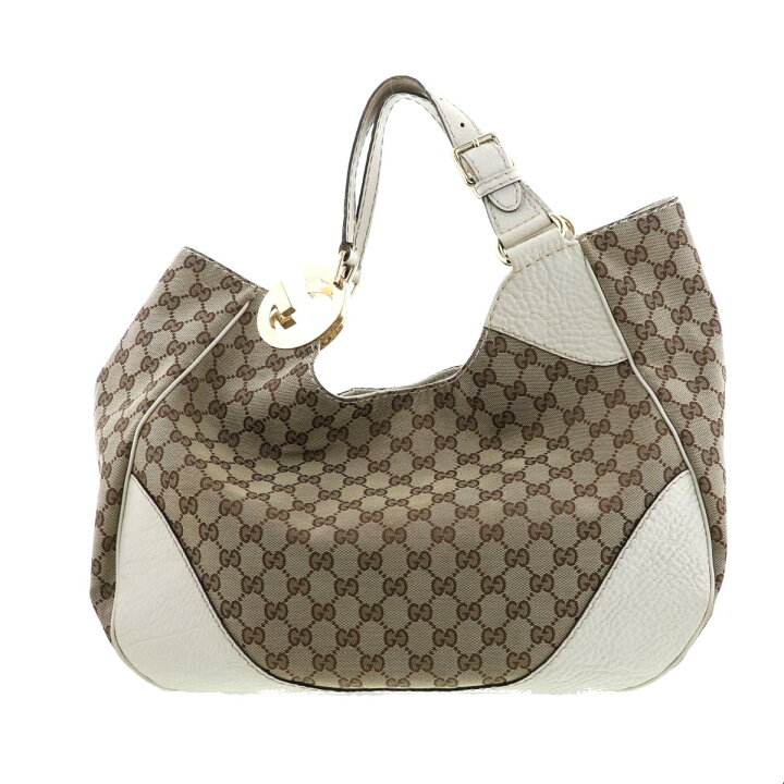 楽天市場】【中古】 GUCCI （グッチ） GGｷｬﾝﾊﾞｽ ｼｮﾙﾀﾞｰﾊﾞｯｸﾞ バッグ  