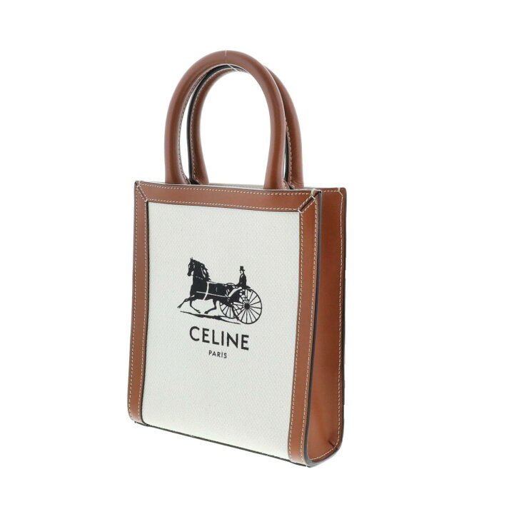 楽天市場】【ｽｰﾊﾟｰｾｰﾙ】【美品】CELINE （セリーヌ） ﾐﾆ ﾊﾞｰﾃｨｶﾙ ｶﾊﾞ  
