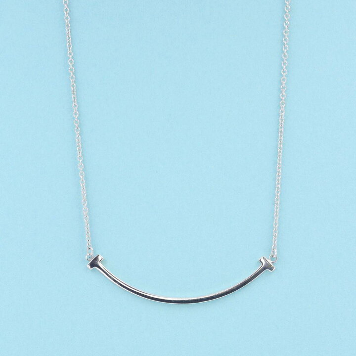 楽天市場】【中古】 Tiffany&Co. （ティファニー） Tｽﾏｲﾙ ｽﾓｰﾙﾈｯｸﾚｽ 