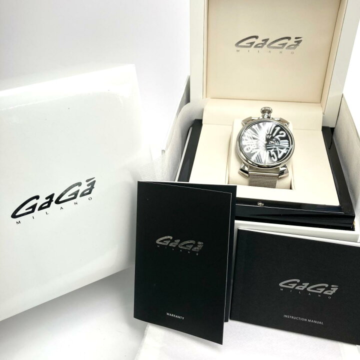 楽天市場】【中古】GAGA MILANO （ガガミラノ） MANUALE SLIM 46 時計 