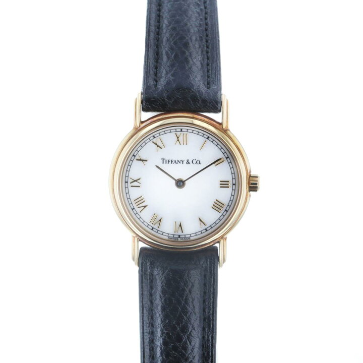 美品 ティファニー TIFFANY&CO クラシック スクエア 腕時計 H253 楽天 