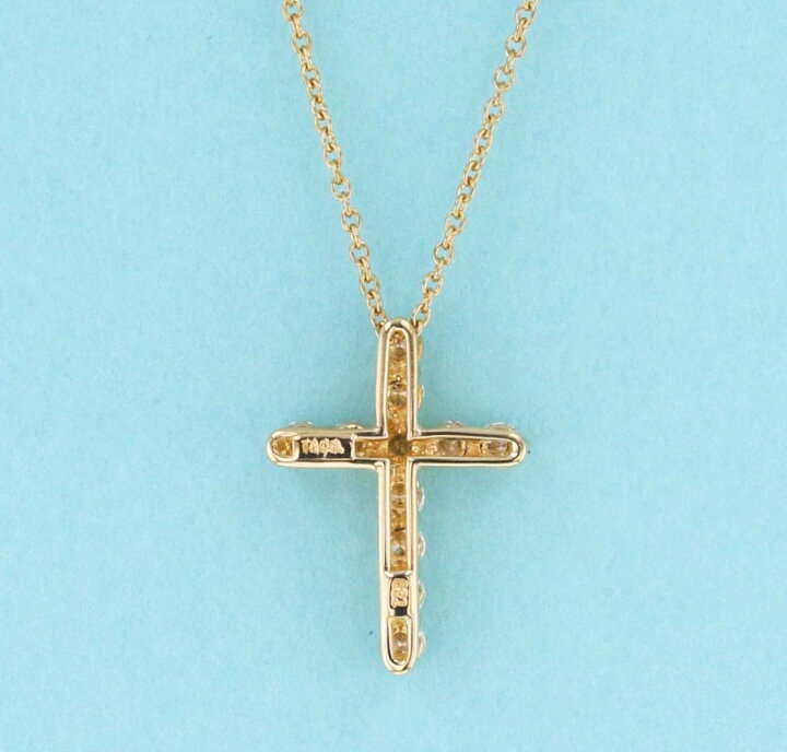 楽天市場】Tiffany&Co. ティファニー ダイヤモンド スモール クロス 